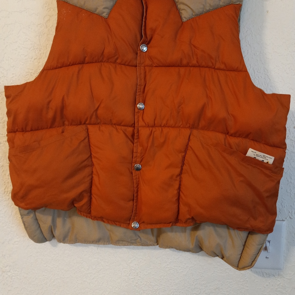 Vintage 90s Black Sheep Reversible Puffer Vest - Picture 3 of 8